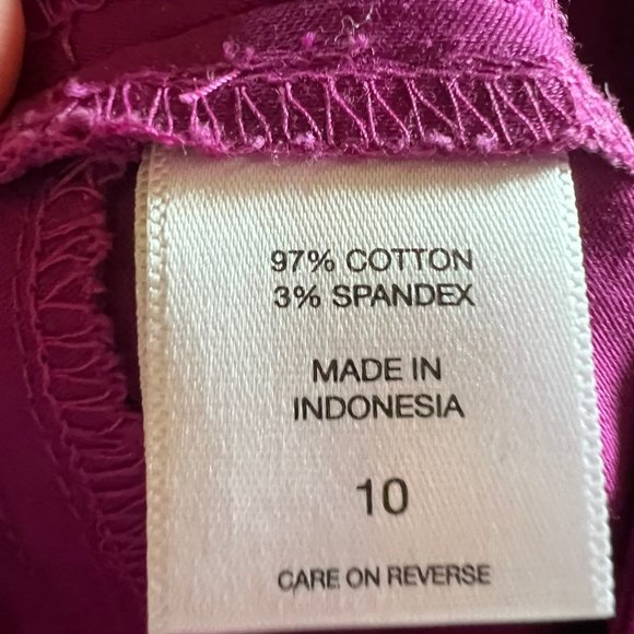 New York & Company Raspberry Pencil Skirt - 10 - Picture 5 of 5